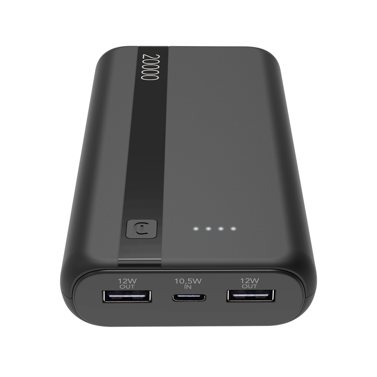 CELLULARLINE 20.000 MAH 12W/2 USB POWERBANK SİYAH